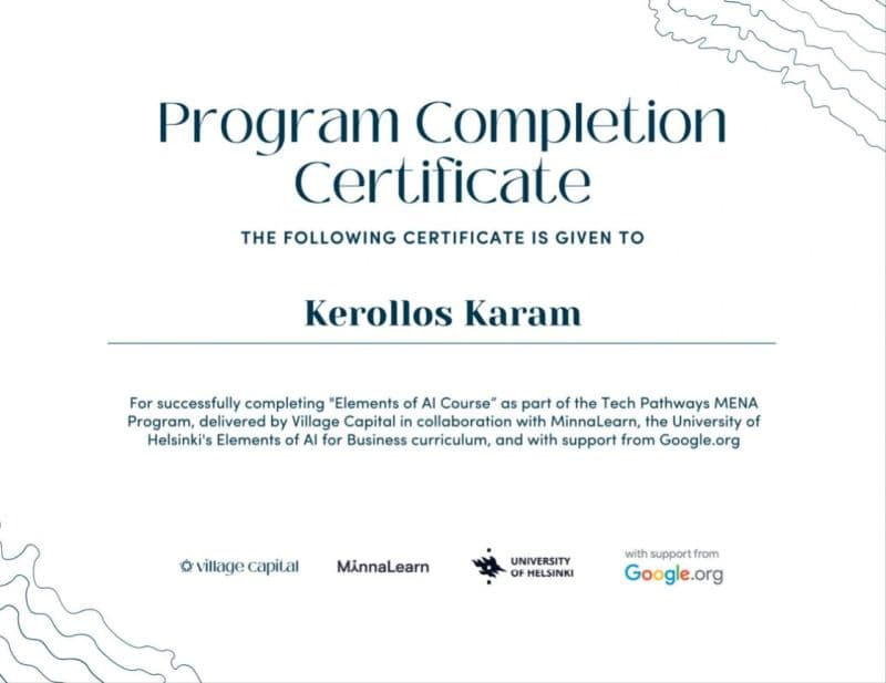 Elements of AI Course